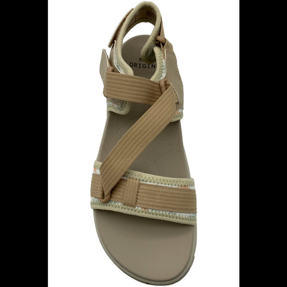 Earth Origins Adjustable Comfort Sport Sandals Vivvy Wheat - Medium - Picture 4 of 4